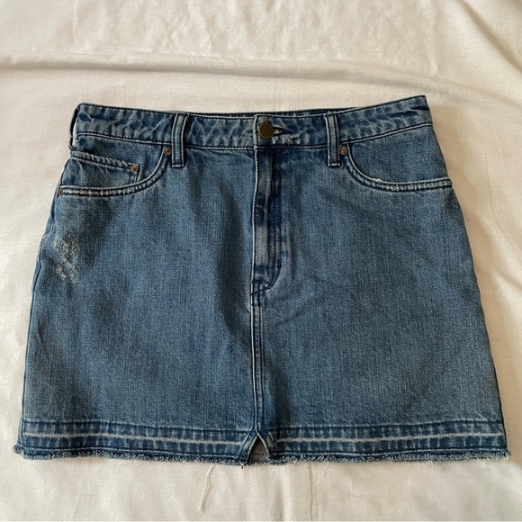 Free People Blue Casual Mini Skirt - Picture 3 of 7
